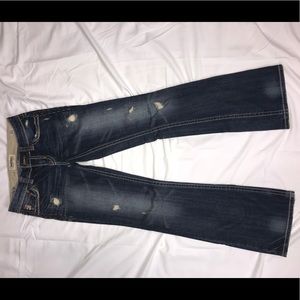 Buckle Bootcut Jeans